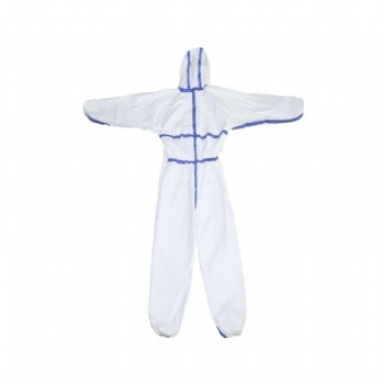 ISO Class 8 Compliant Single-Use Protective Suits (Nonwoven)